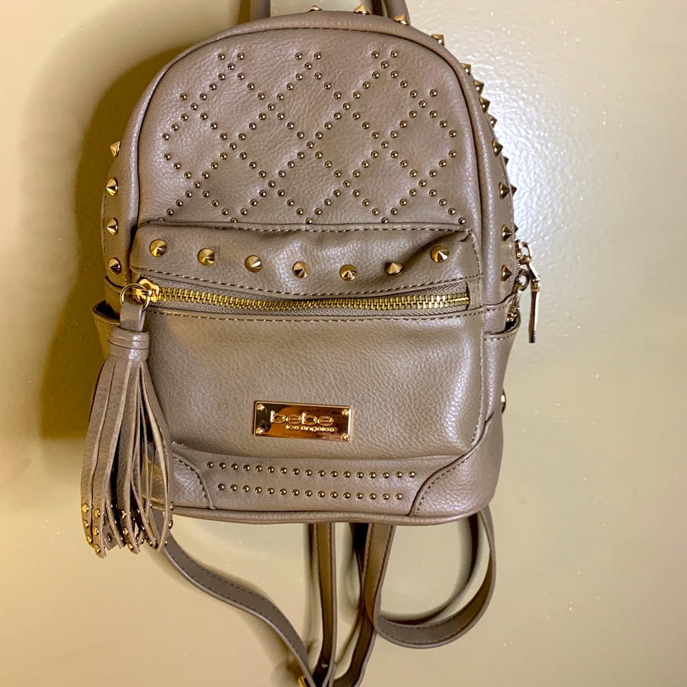 Bebe small backpack purse